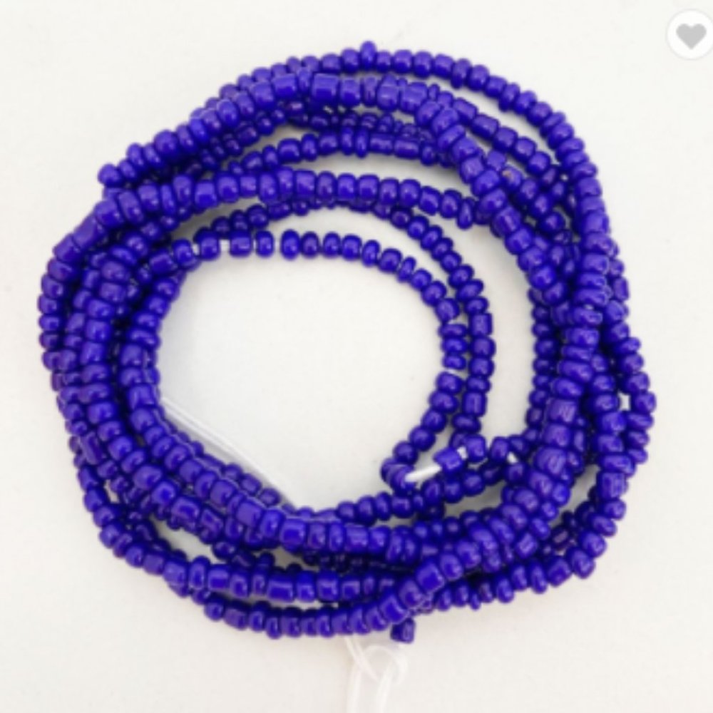 DARK African weight loss Belly Beads/50